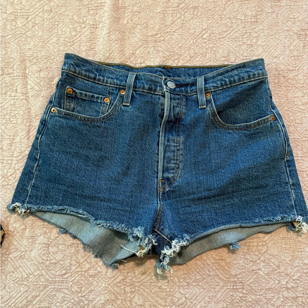 Levi's High-Waisted Cut-Off Daisy Dukes